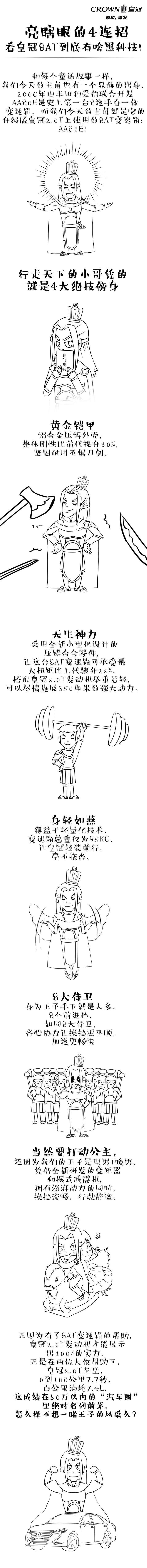 亮瞎眼的4連招，看皇冠8AT到底有啥黑科技！